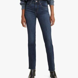 Levi's Women's Straight 505 Jeans Dark Indigo 31 Reg